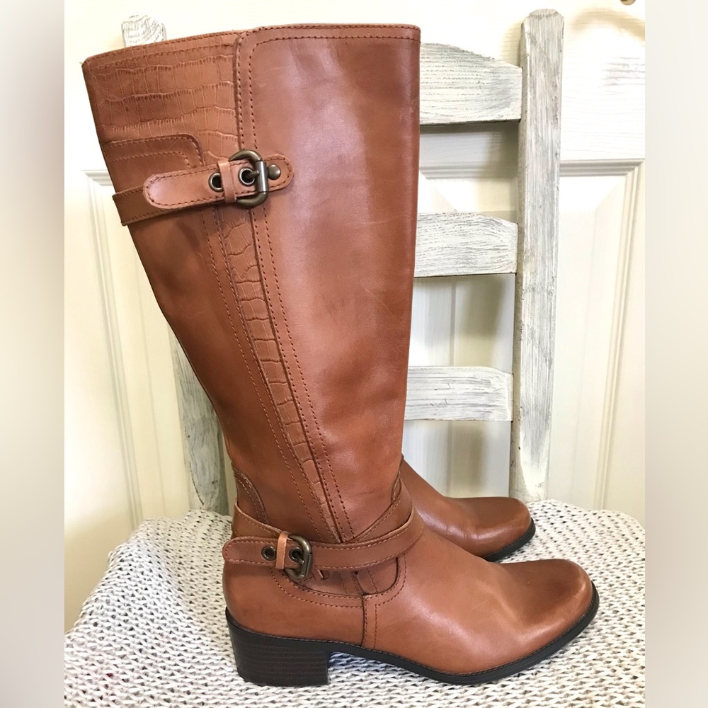 Liz & Co Alex Leather Riding Boots